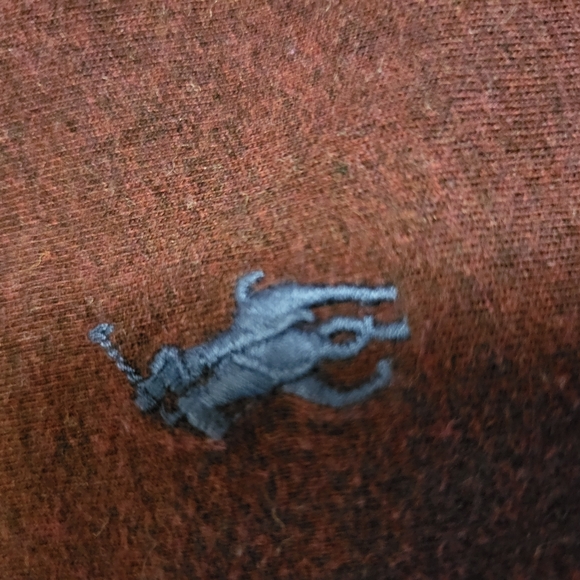 Ralph Lauren Polo Maroon Tee Shirt Large - Picture 4 of 5
